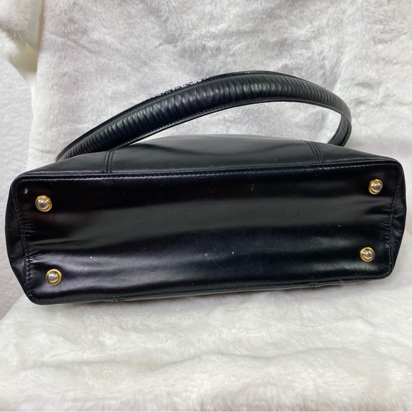 LongChamp Vintage Black Tote/Shoulder purse - Picture 13 of 13